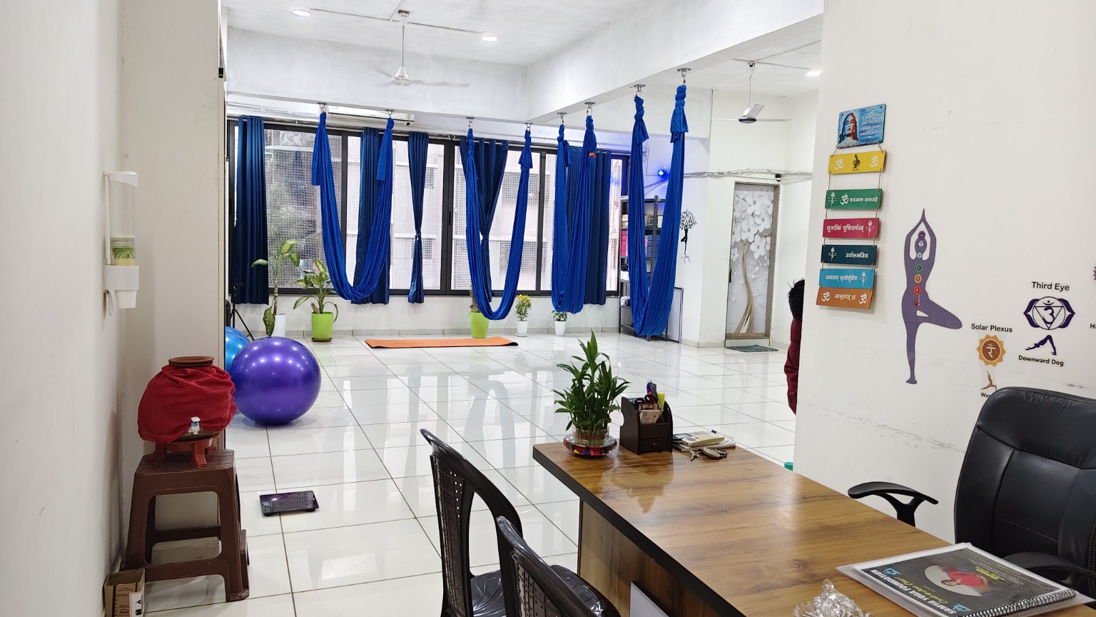 Samya Yoga studio interior